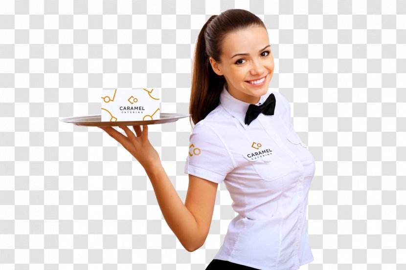 Waiter Stock Photography Tray Woman Female - Watercolor Transparent PNG