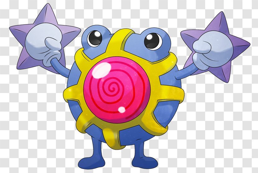 Poliwhirl Starmie Poliwrath Pokémon - Cartoon - Pokemon Transparent PNG