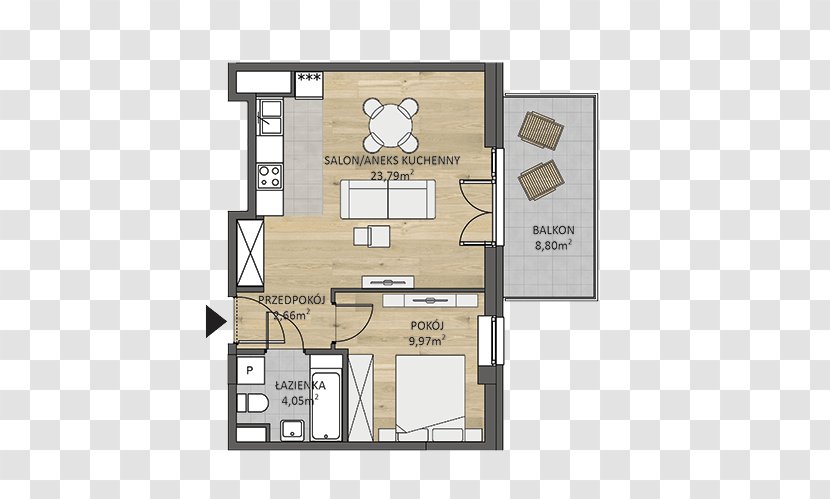 Alpha Park Apartment Floor Plan Project - Elevation - Estate Transparent PNG