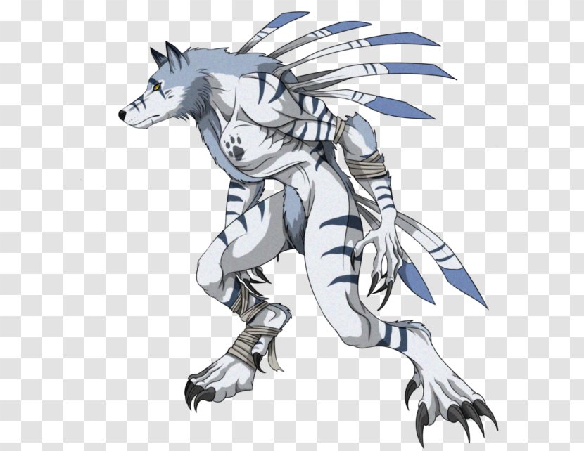 Gabumon Digimon Masters Battle Online Agumon - Silhouette - Werewolf Transparent PNG