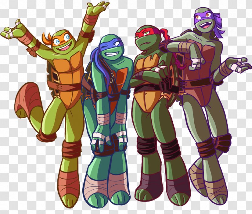 Donatello Venus Teenage Mutant Ninja Turtles Female Gender Bender - Drawing - Rocket Raccoon Transparent PNG