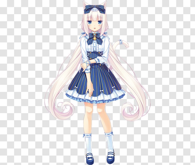 Nekopara Vanilla Chocolate Catgirl Cheesecake - Flower Transparent PNG