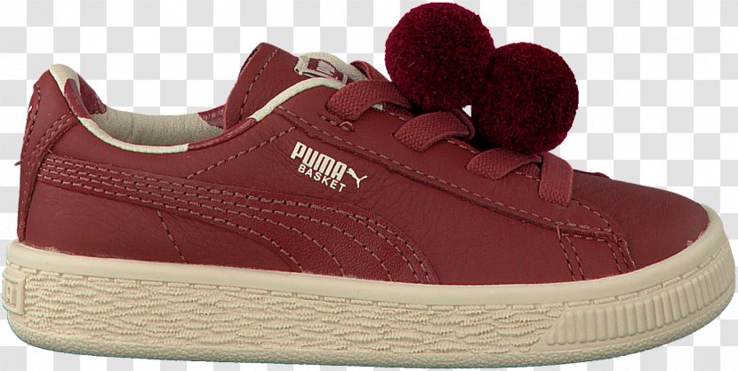 Red Puma Sneakers Shoe Boot - Footwear Transparent PNG