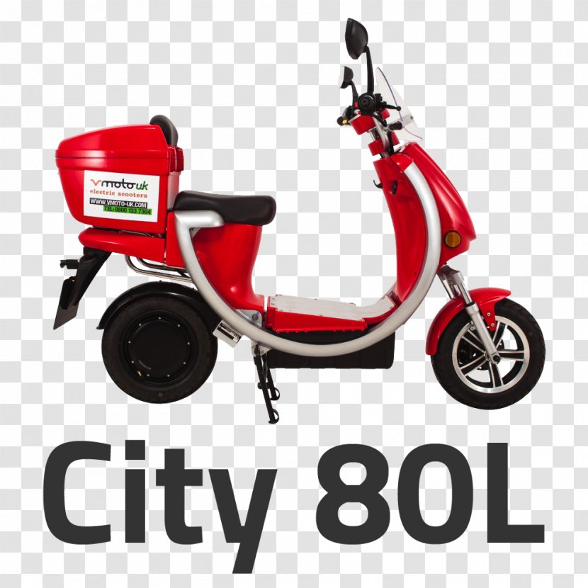 Motorized Scooter Electric Vehicle Wheel Motorcycles And Scooters - Motorcycle Transparent PNG