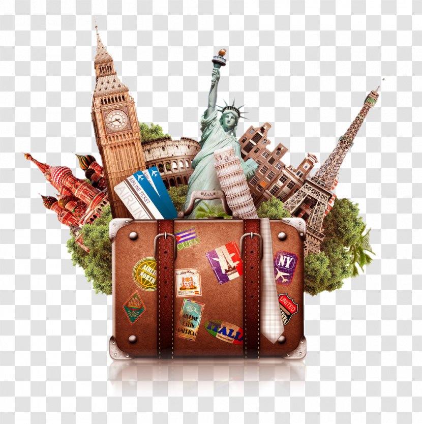 Travel Agent Airline Ticket Vacation Website - Statue Of Liberty Transparent PNG