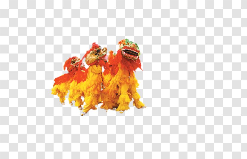 China Lion Dance Dragon Chinese New Year - Animation Transparent PNG