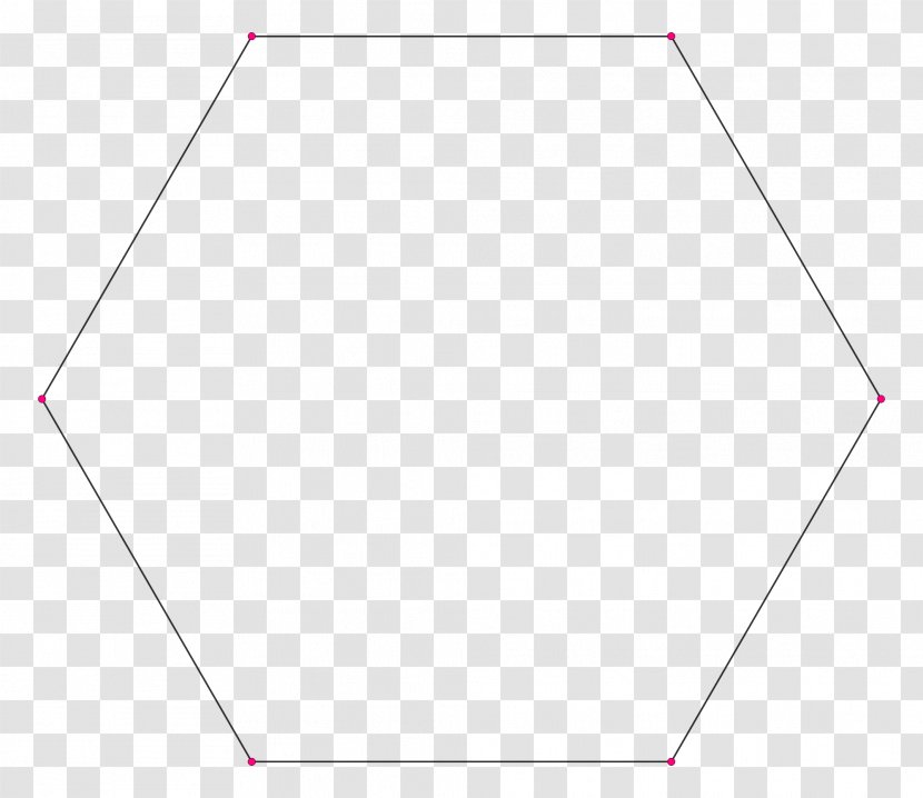 Hexagon Regular Polygon Angle Geometric Shape - Equiangular - Polygonal Transparent PNG