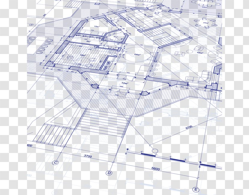 Floor Plan House Architectural - Diagram Transparent PNG