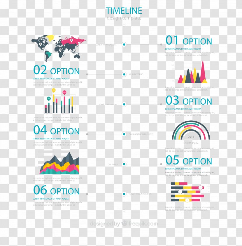 Infographic Timeline Template Graphic Design - Diagram - Ppt Element Transparent PNG