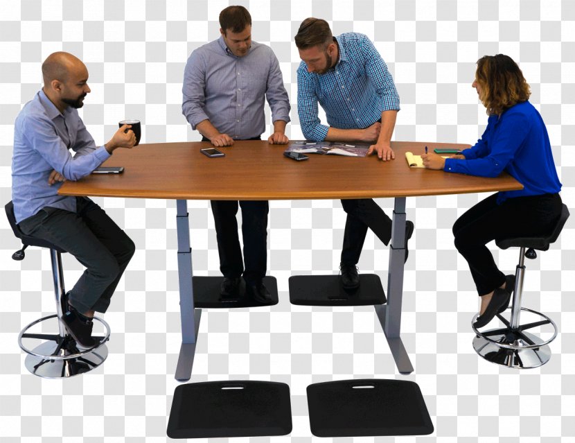 Table Sit-stand Desk Standing Treadmill - Sitstand Transparent PNG