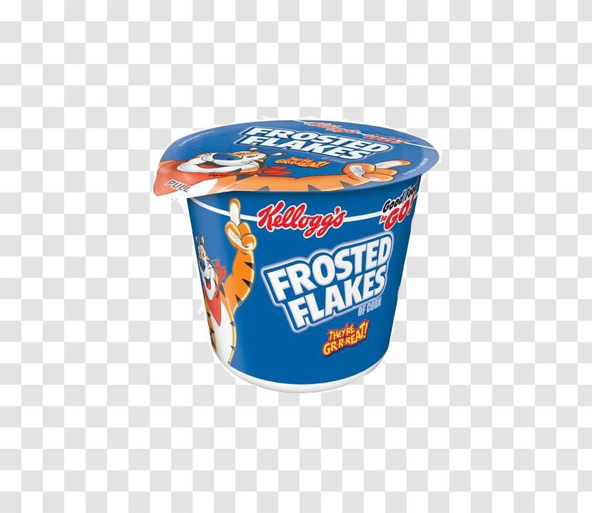 Frosted Flakes Breakfast Cereal Dairy Products Transparent PNG