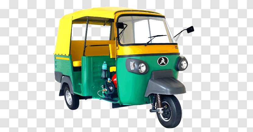 Auto Rickshaw Car Bajaj India Transparent PNG