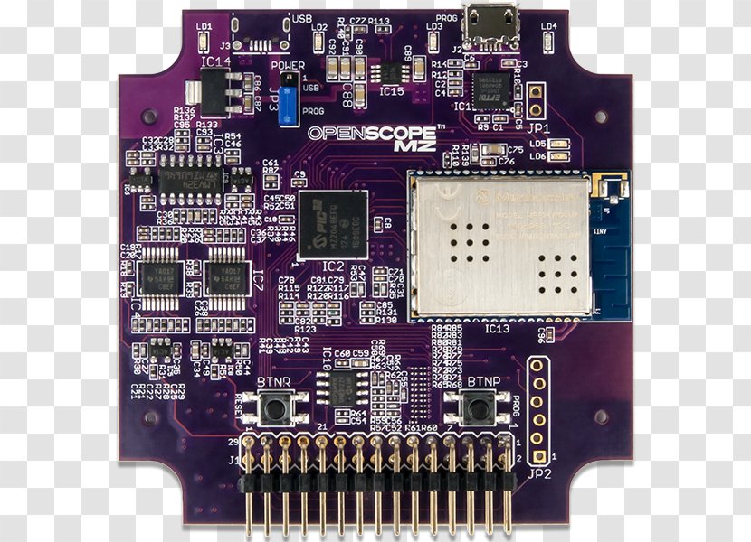 Microcontroller Electronics Instrumentation Logic Analyzer Electrical Network - Electronic Circuit - Tv Tuner Cards Adapters Transparent PNG