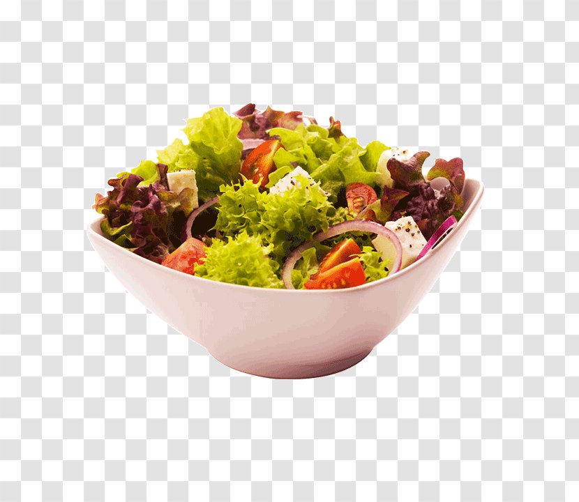 Salad Vegetarian Cuisine Food Bowl Soup - Menu - Salade Verte Transparent PNG