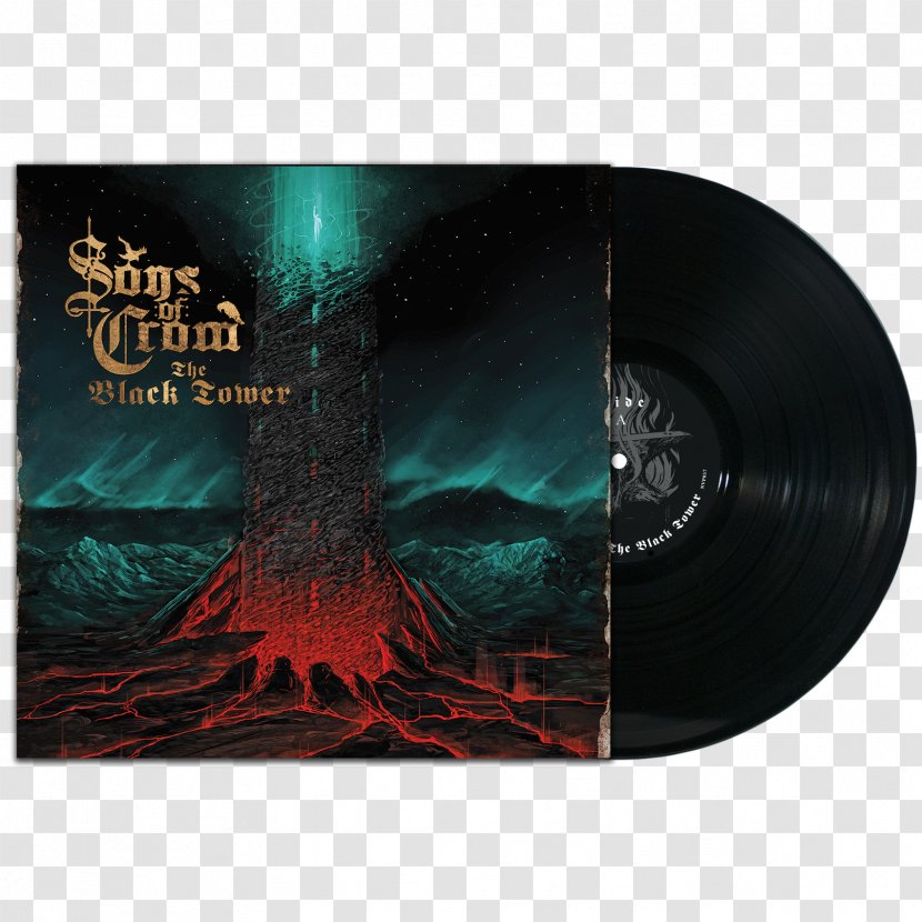 The Black Tower Sons Of Crom Metal Album Heavy - Watercolor - Fall Vinyl Placemats Transparent PNG