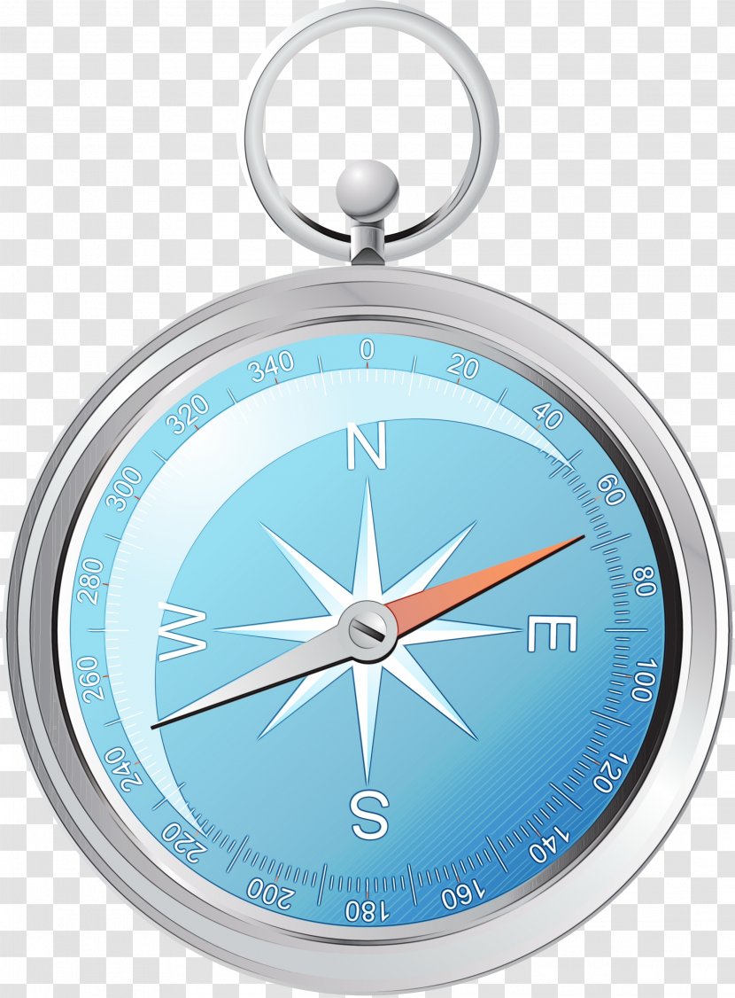 Compass Rose - Keychain - Wall Clock Transparent PNG