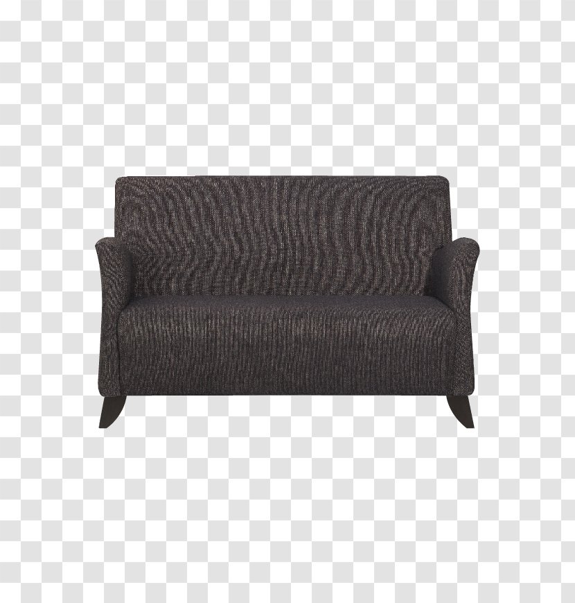 Sofa Bed Loveseat Couch Angle - Black Transparent PNG