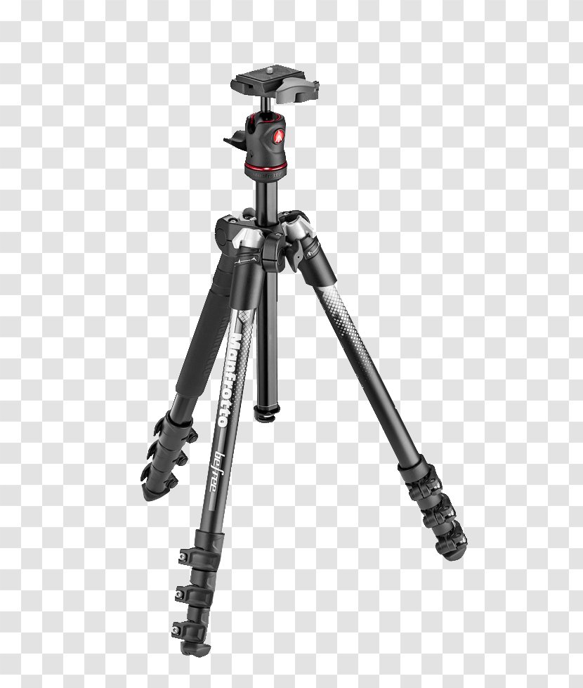 Tripod Manfrotto Aluminium Color Green - Grey - Compact Light Transparent PNG