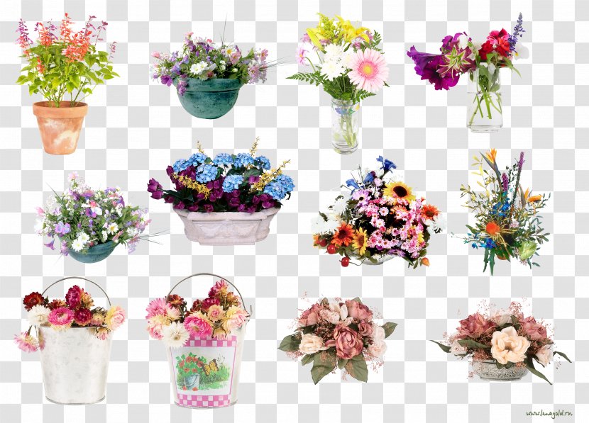 Cut Flowers Floral Design Clip Art - Vase Transparent PNG