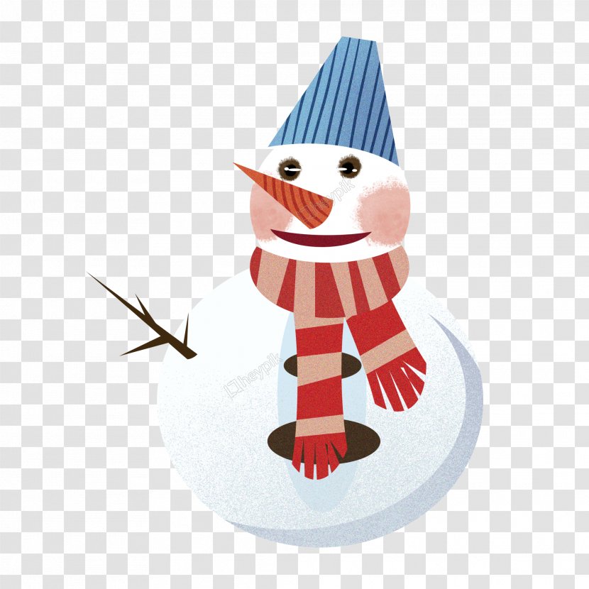 Christmas Poster Background - Snowman - Fictional Character Transparent PNG