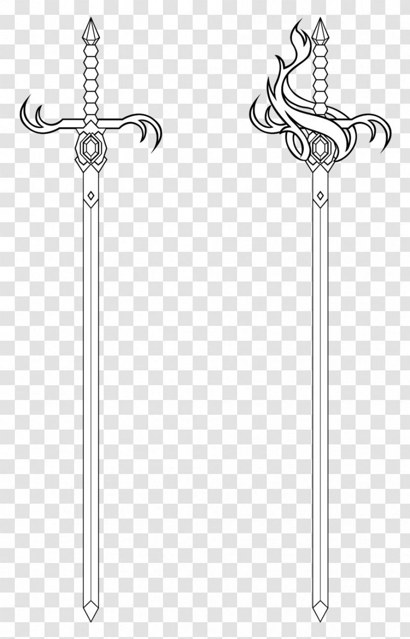 Rapier Sword Drawing Weapon Hilt - Scythe - Swords Transparent PNG