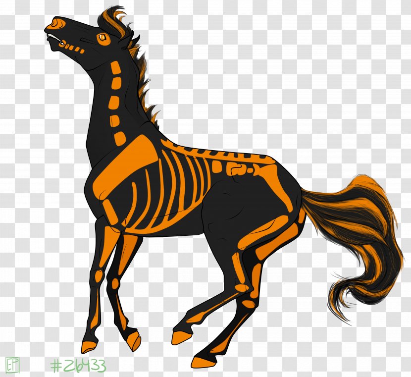 Mustang Giraffe Stallion Mane Halter - Fictional Character Transparent PNG