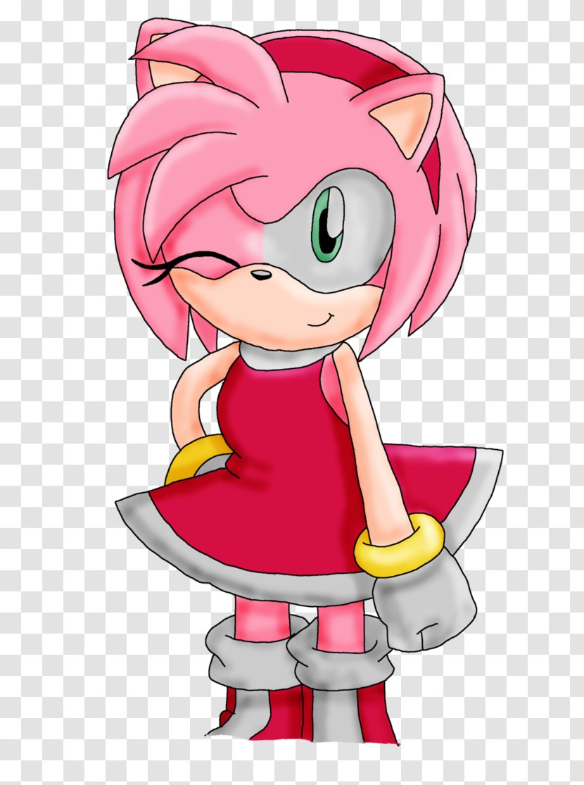 Amy Rose Sonic The Hedgehog 3 Clip Art - Frame Transparent PNG