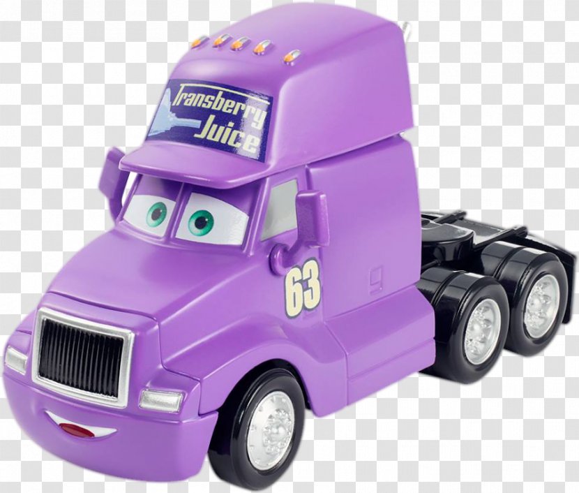 Cars Die-cast Toy Pixar Chick Hicks - Purple - Chimichanga Transparent PNG