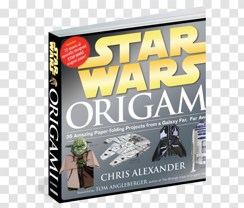Star Wars Origami: 36 Amazing Paper-folding Projects From A Galaxy Far, Far Away-- Folded Flyers: Make 30 Paper Starfighters Yoda - Shaak Ti Clone Transparent PNG