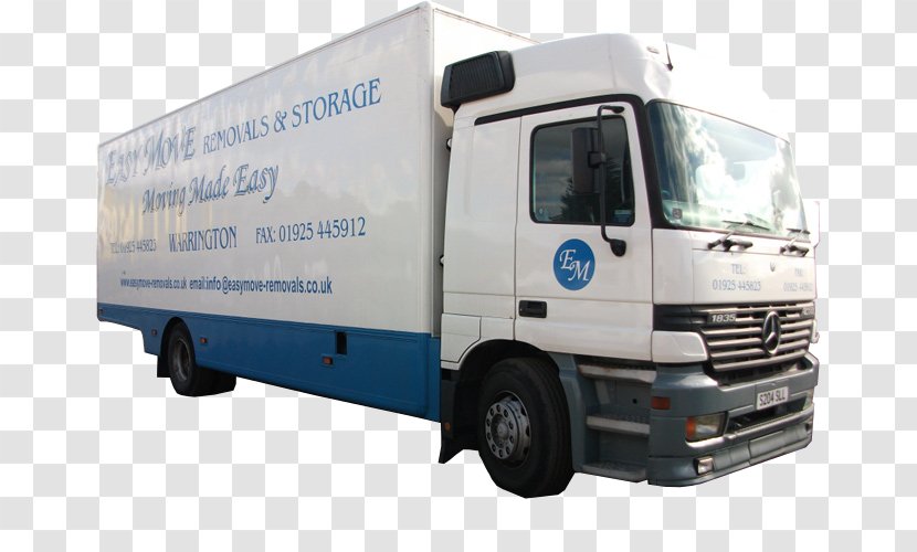 Mover Easymove Removals Knutsford Relocation Home Warrington - Commercial Vehicle Transparent PNG