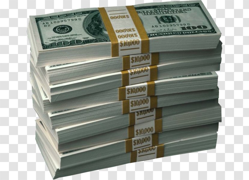 Clip Art Money Banknote United States One Hundred-dollar Bill - Hundreddollar - Stacks Transparent PNG