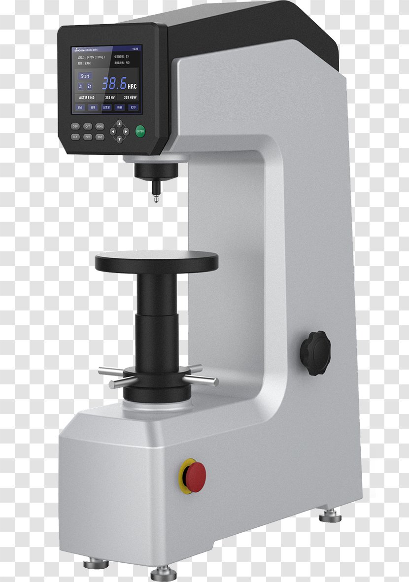 Rockwell Scale Indentation Hardness Brinell Shore Durometer - Test Method Transparent PNG