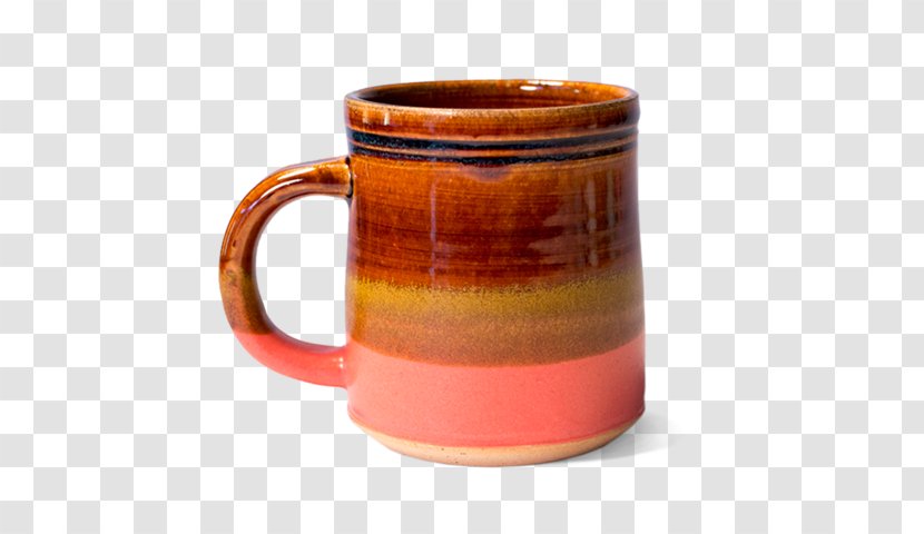 Coffee Cup Ceramic Mug Pottery - Root Beer Float Transparent PNG