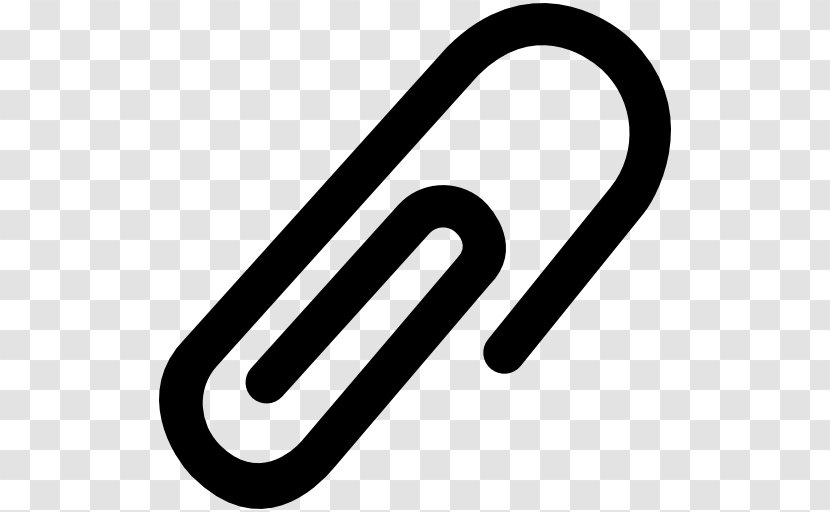 Paper Clip Office Supplies Tool - Email Attachment - Text Transparent PNG