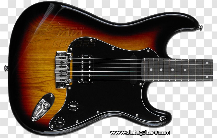 Fender Stratocaster Electric Guitar Musical Instruments Bass - Steelstring Acoustic - Sunburst Transparent PNG