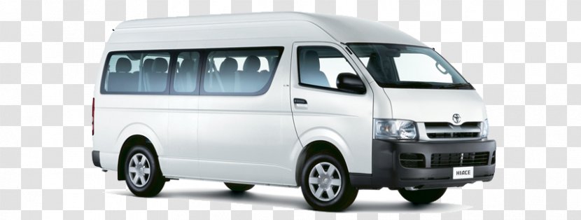 Airport Bus Taxi Car Toyota HiAce Transparent PNG