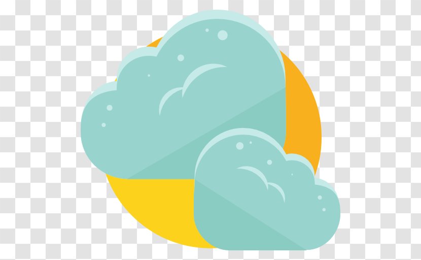 Cloud Computing Clip Art - Green - Cloudy Transparent PNG