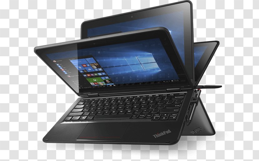 ThinkPad Yoga Laptop Lenovo Computer - Personal Hardware - Center Transparent PNG