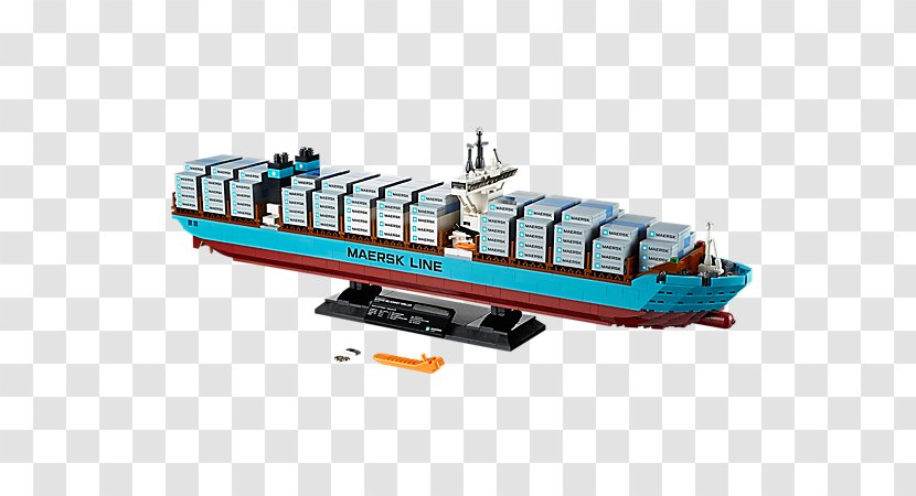 LEGO 10241 Creator Maersk Line Triple-E Triple E-class Container Ship Lego Trains - Eclass - Toy Transparent PNG
