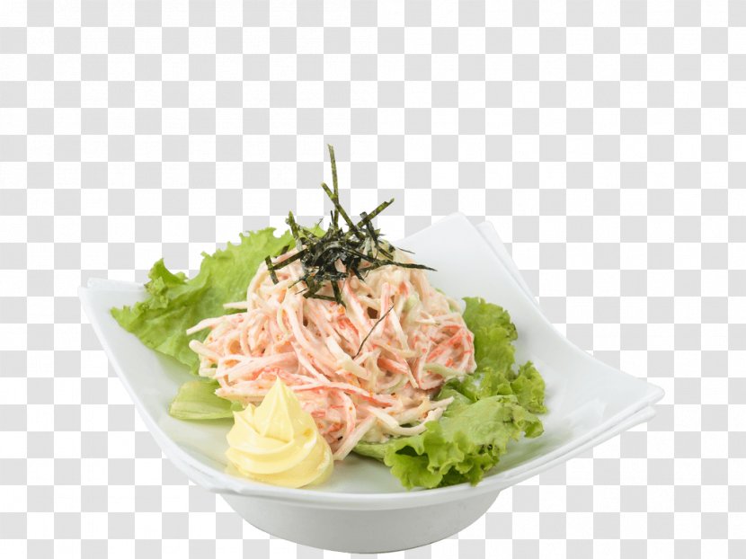 Nộm Crab Stick Sushi Salad - Garnish Transparent PNG