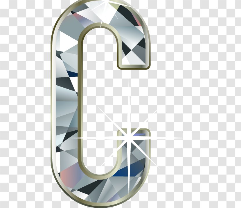 Letter Typeface Diamond - C Transparent PNG