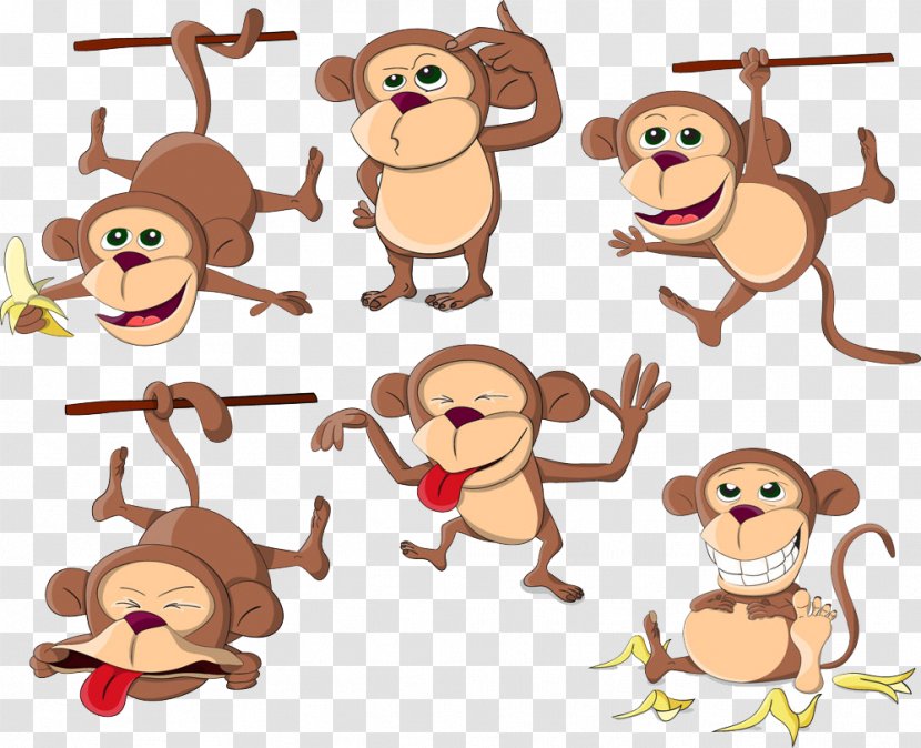 Orangutan Monkey Gorilla - Mole Of Life - Cute Little Collection Transparent PNG