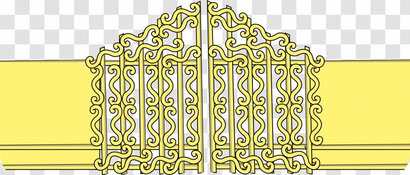Pearly Gates Heaven Clip Art - Gate Transparent PNG