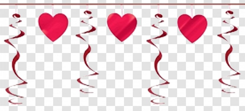 Valentine's Day Party Christmas Heart Gift - Cartoon - Flower Garland Coffee Transparent PNG