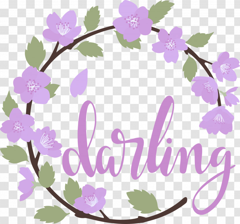 Darling Wedding Transparent PNG