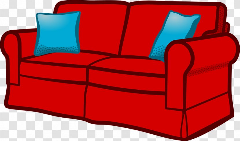 Couch Furniture Living Room Clip Art - Rectangle - European Sofa Transparent PNG