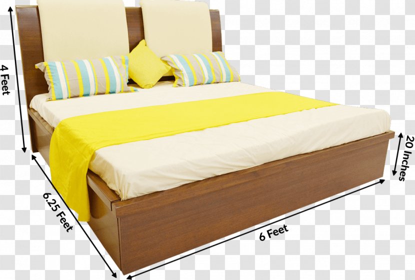 Table Bed Frame Furniture Box-spring - Mattress Pad Transparent PNG