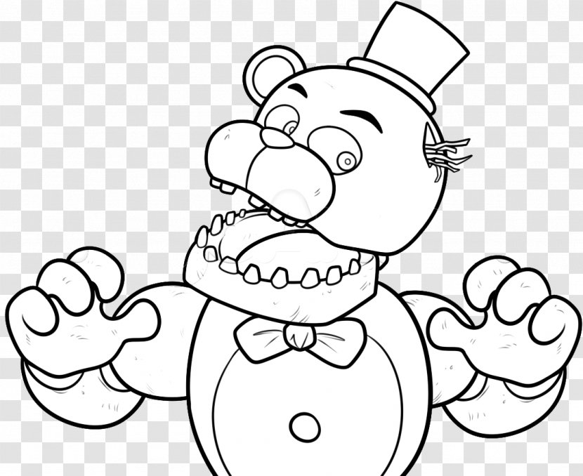 Five Nights At Freddy's 3 Freddy's: Sister Location Coloring Book Child - Cartoon - Monster Printing Transparent PNG