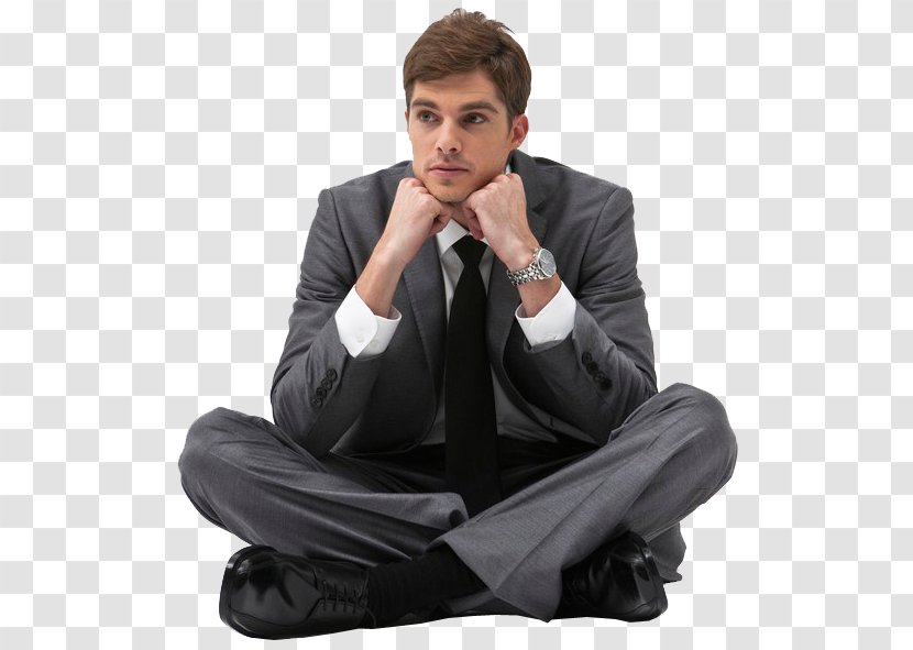 Thought Icon - Businessperson - Thinking Man Transparent PNG