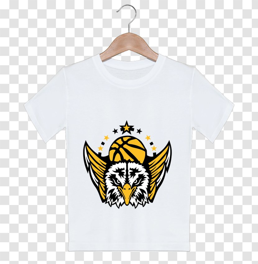 T-shirt En Feu Sleeve Crest Brand - Top Transparent PNG
